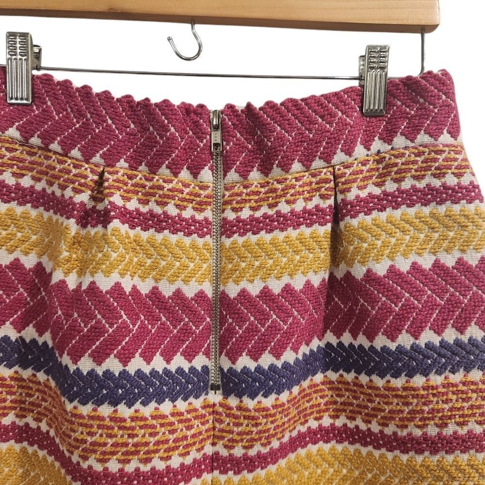 Anthropologie Nomad by Morgan Carper Jacquard Mini Skirt Medium Womens - Picture 3 of 7